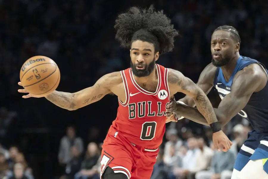 Chicago Bulls guard Coby White