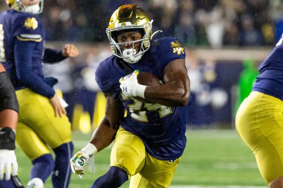 Jadarian Price, Chicago Bears, Notre Dame