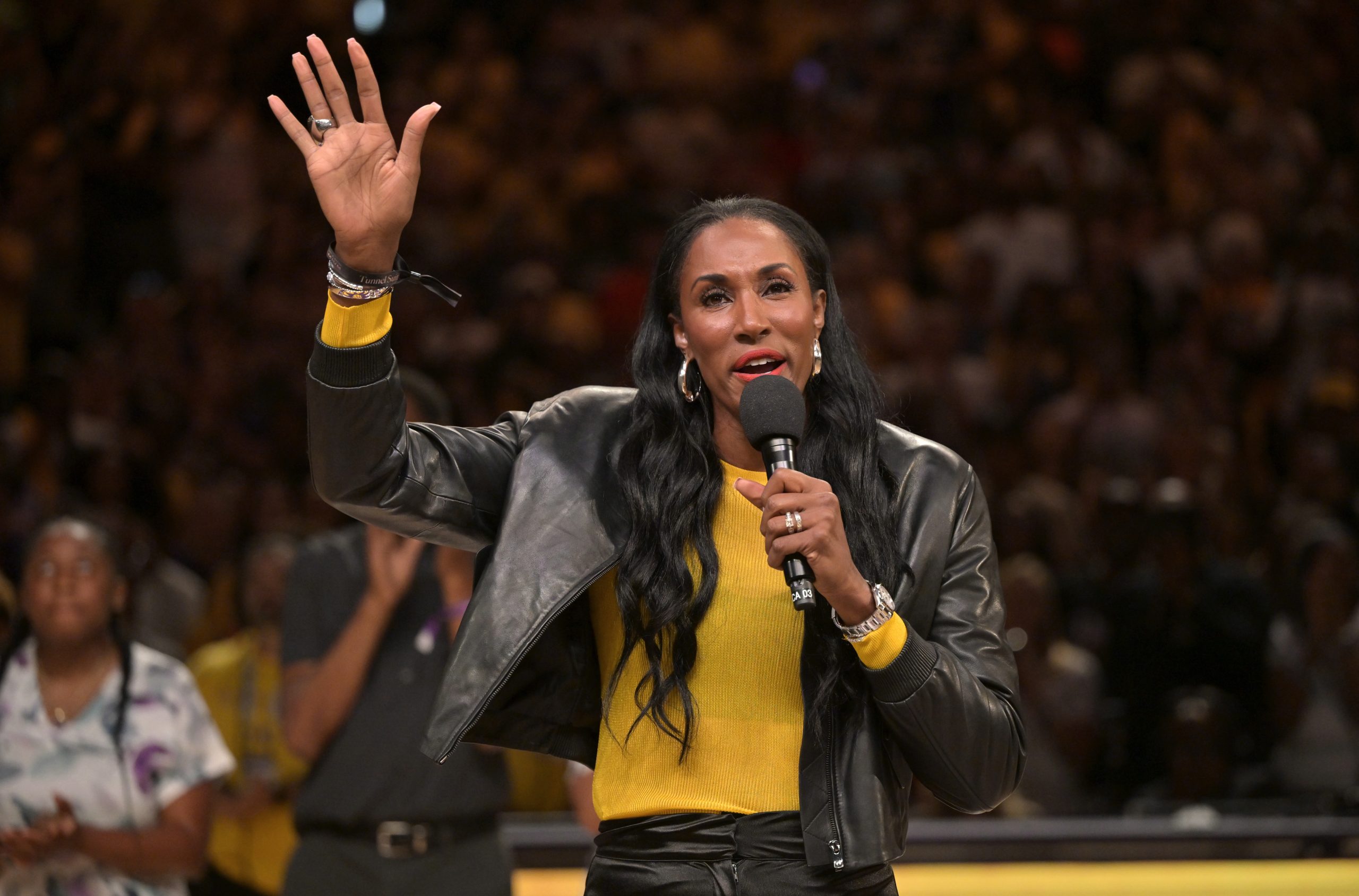 Former WNBA player Lisa Leslie