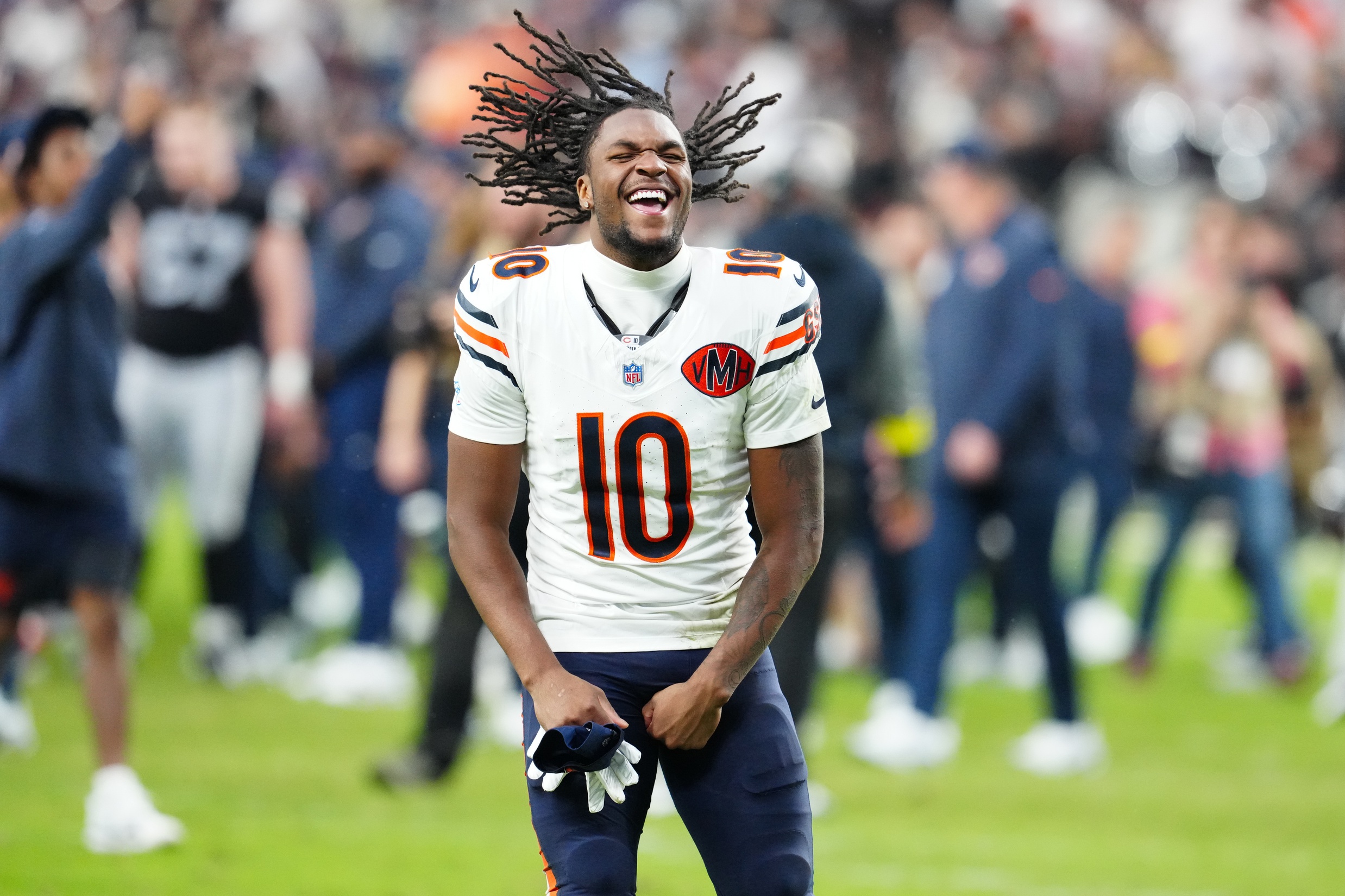 Chicago Bears wide receiver Luther Burden III