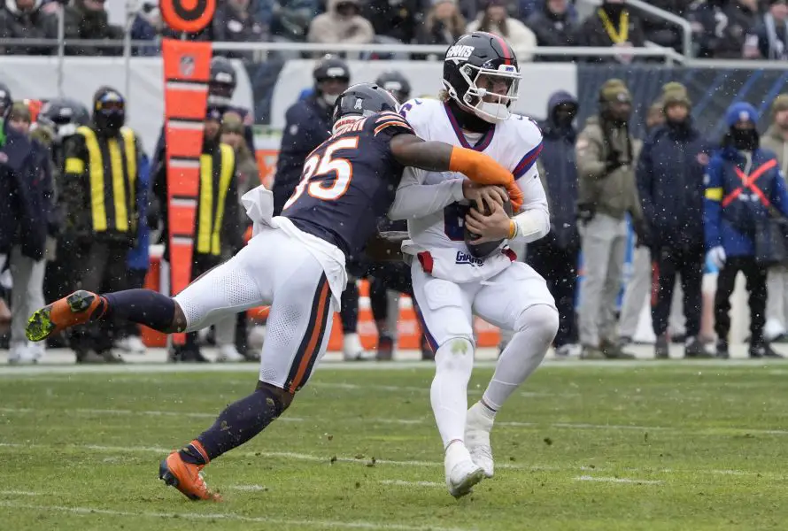 C.J. Gardner-Johnson has been invaluable for the Bears' defense recording three sacks in the team's last two games.