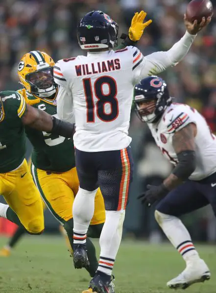 Chicago Bears, Green Bay Packers, Rashan Gary, Caleb Williams, Ben Johnson