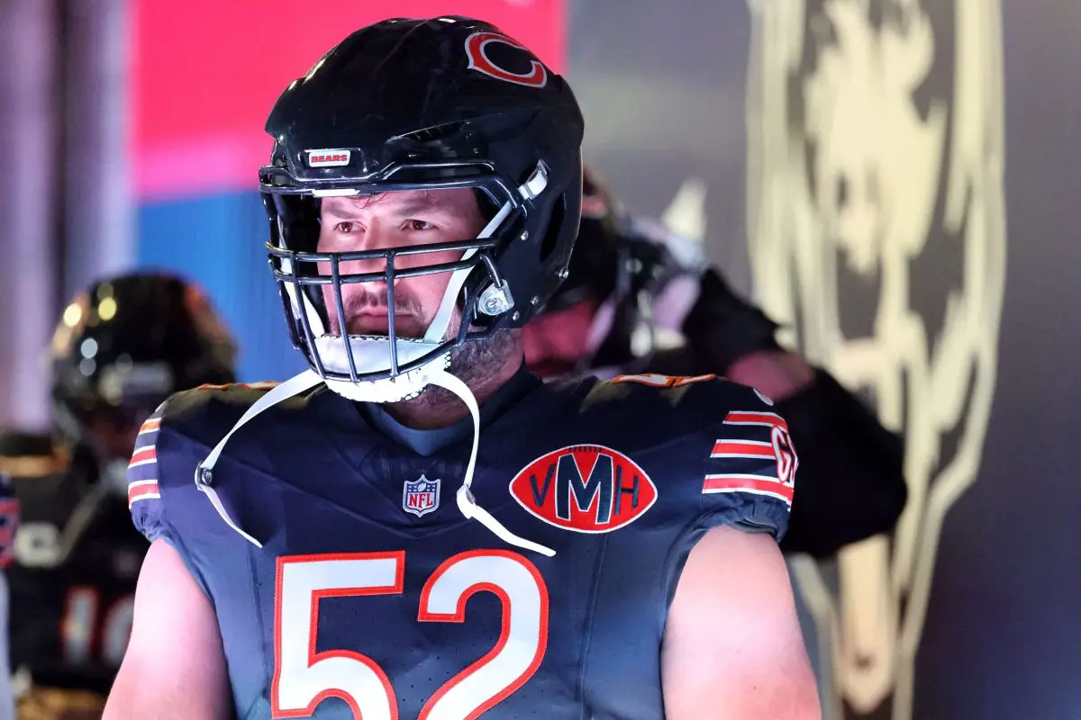 Caleb Williams, Drew Dalman, Chicago Bears